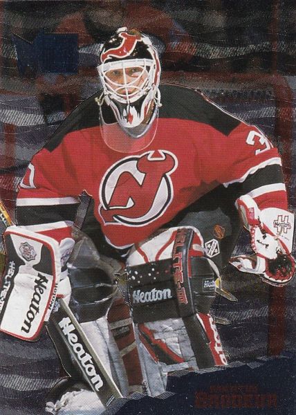 řadová karta MARTIN BRODEUR 95-96 Fleer Metal číslo 81